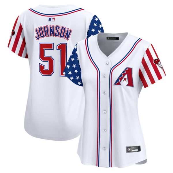 Women's Arizona Diamondbacks 2025 Independence Day Vapor Premier Limited Jersey - All Stitched - Image 7
