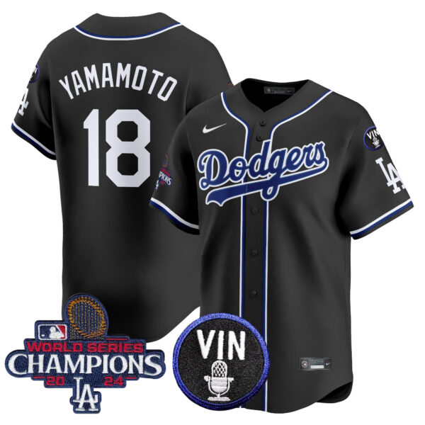 Los Angeles Dodgers 2025 Lights Out Vapor Premier Limited Jersey - All Stitched - Image 3