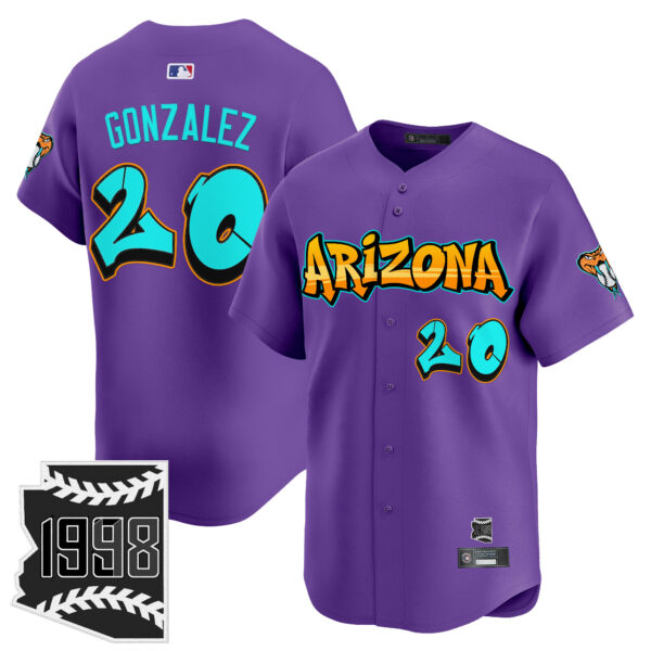 Men's Arizona Diamondbacks 'Graffiti Desert Ink Edition' Vapor Premier Limited Jersey - All Stitched - Image 8