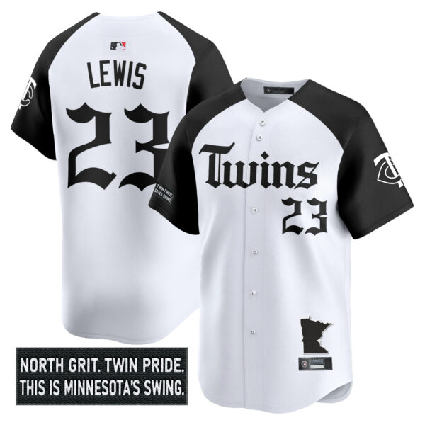 Men's Minnesota Twins 'Gothic North Edition' Vapor Premier Limited Jersey V2 - All Stitched - Image 28