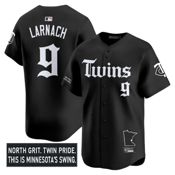 Men's Minnesota Twins 'Gothic North Edition' Vapor Premier Limited Jersey V2 - All Stitched - Image 4