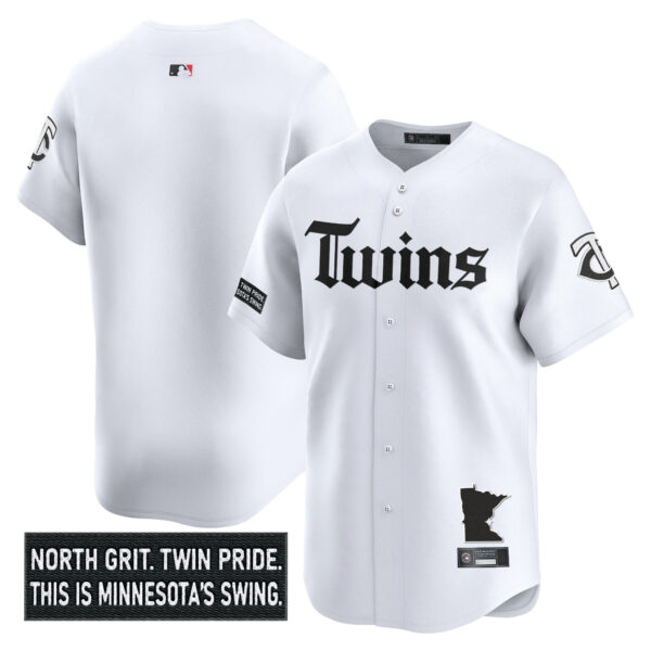 Men's Minnesota Twins 'Gothic North Edition' Vapor Premier Limited Jersey V2 - All Stitched - Image 20