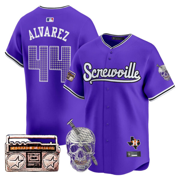 Astros DJ Screw 2025 Vapor Premier Limited Jersey - All Stitched - Image 6