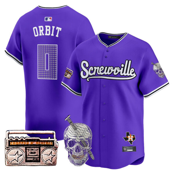 Astros DJ Screw 2025 Vapor Premier Limited Jersey - All Stitched - Image 5