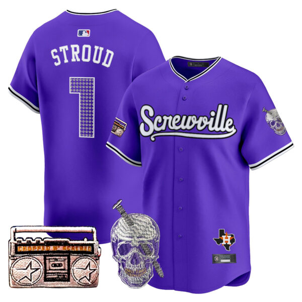 Astros DJ Screw 2025 Vapor Premier Limited Jersey - All Stitched - Image 7