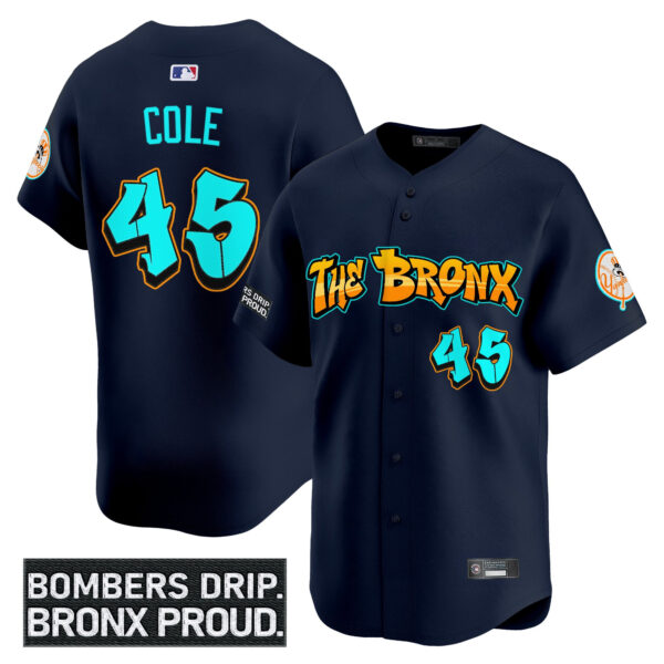 Men's Yankees 'Graffiti Bronx Bombers Edition' Vapor Premier Limited Jersey - All Stitched - Image 14