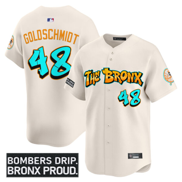 Men's Yankees 'Graffiti Bronx Bombers Edition' Vapor Premier Limited Jersey - All Stitched - Image 7