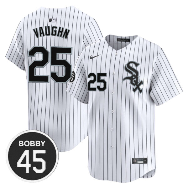 Men's Chicago White Sox Bobby Jenks Vapor Premier Limited Jersey - All Stitched - Image 6