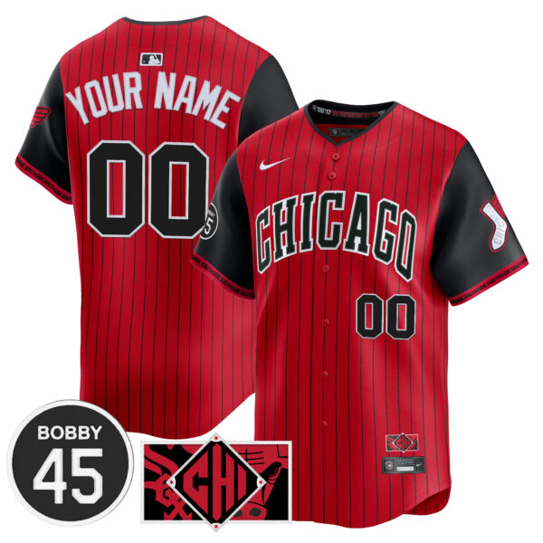 Chicago White Sox Bobby Jenks Vapor Premier Limited Custom Jersey - All Stitched - Image 3