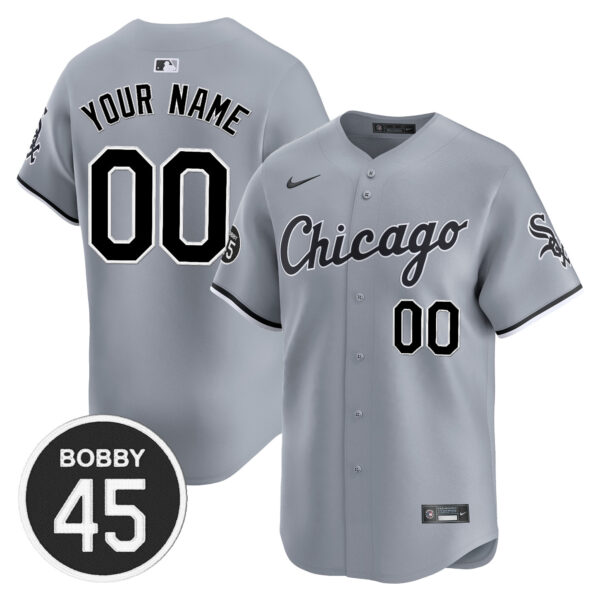 Chicago White Sox Bobby Jenks Vapor Premier Limited Custom Jersey - All Stitched - Image 2