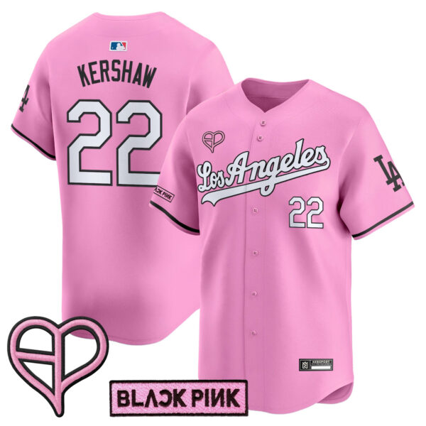 Unisex Los Angeles Dodgers x BLACKPINK 2025 Vapor Premier Limited Jersey - All Stitched - Image 17