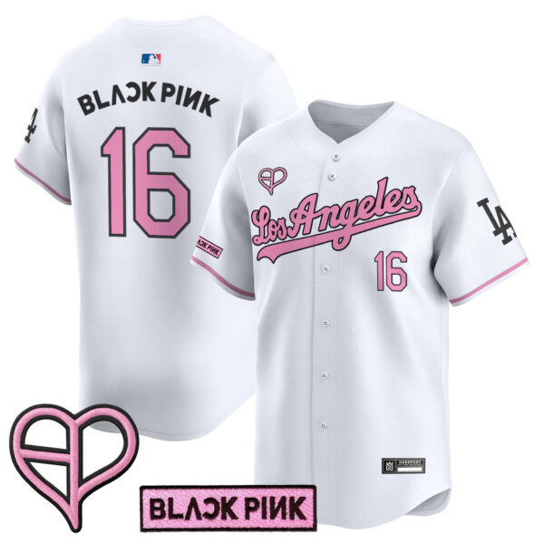 Unisex Los Angeles Dodgers x BLACKPINK 2025 Vapor Premier Limited Jersey - All Stitched - Image 23
