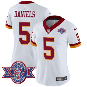 Women's Washington Redskins Throwback 1992 Super Bowl XXVI Patch Vapor Limited Jersey - All Stitched