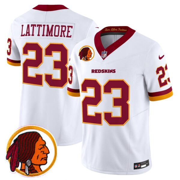 Men's Washington Redskins Throwback Vapor Limited Jersey V2 - All Stitched - Image 10