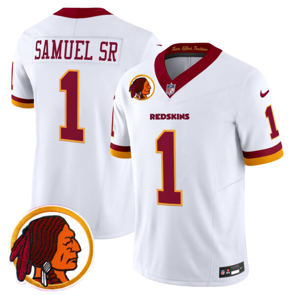 Men's Washington Redskins Throwback Vapor Limited Jersey V2 - All Stitched - Image 11