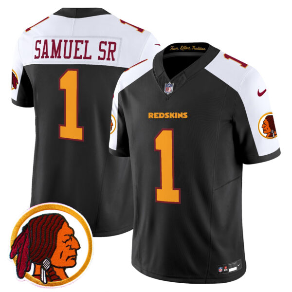 Men's Washington Redskins Throwback Vapor Limited Jersey V2 - All Stitched - Image 31