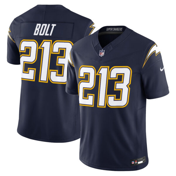 Men's Los Angeles Chargers 2025 Alternate Charger Power Vapor Limited Jersey - All Stitched - Image 2