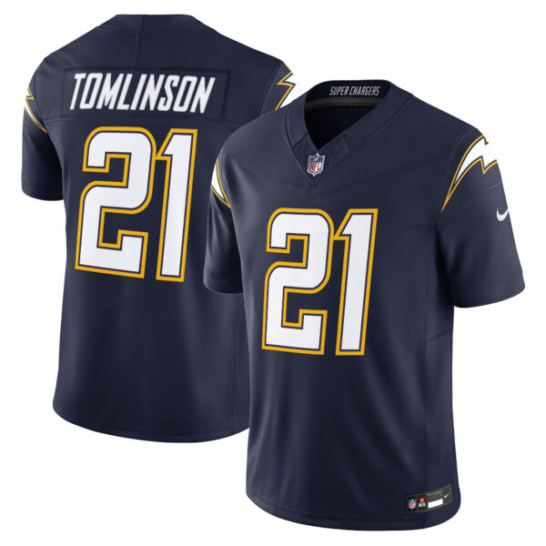 Men's Los Angeles Chargers 2025 Alternate Charger Power Vapor Limited Jersey - All Stitched - Image 8