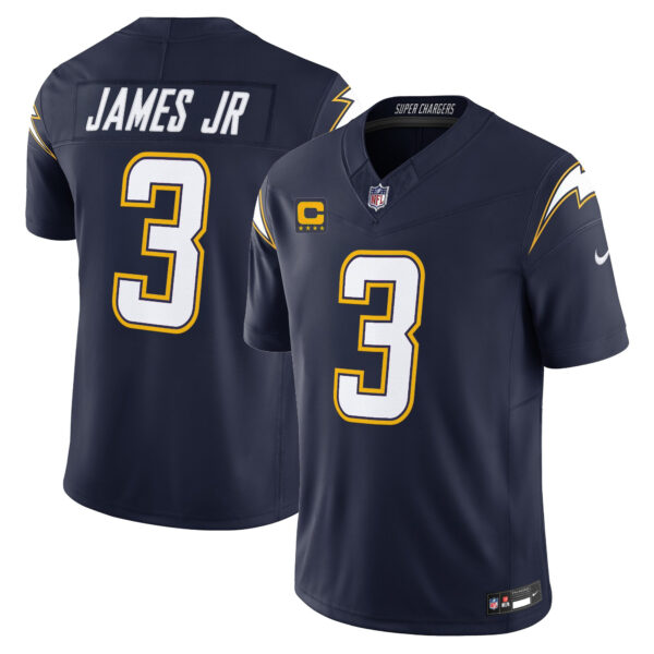 Men's Los Angeles Chargers 2025 Alternate Charger Power Vapor Limited Jersey - All Stitched - Image 4