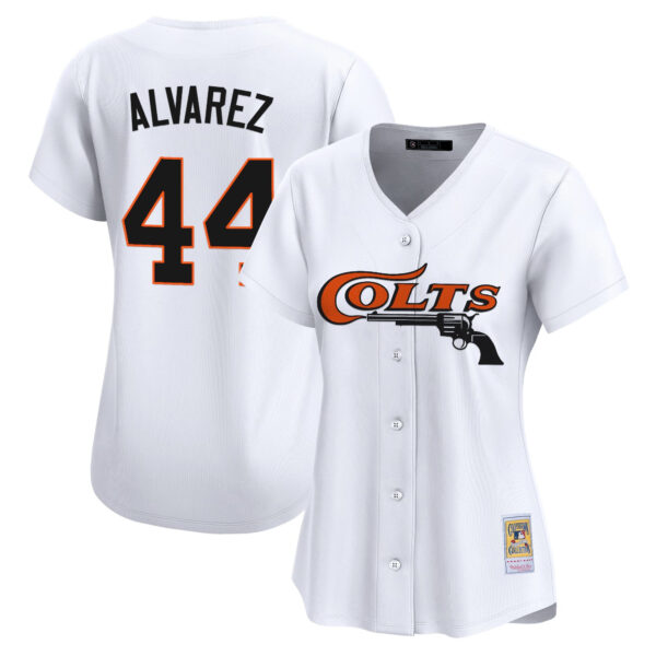 Women's Houston Astros Throwback Vapor Premier Limited Jersey - All Stitched - Image 22