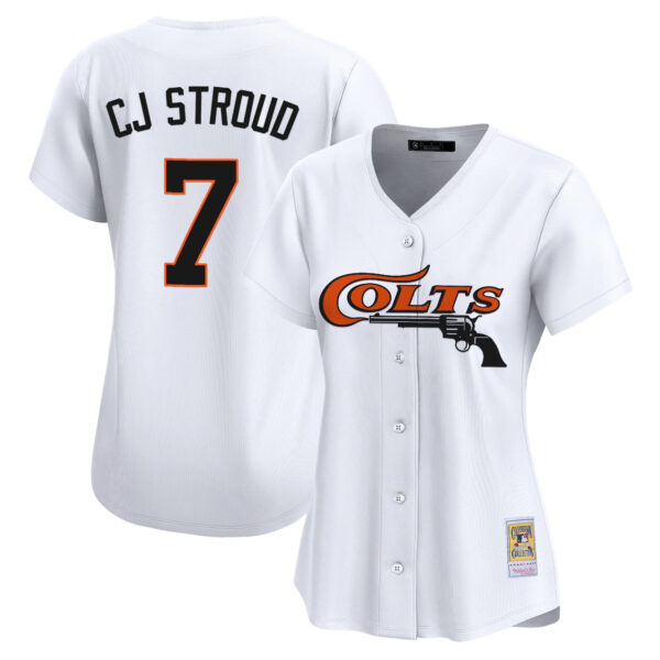 Women's Houston Astros Throwback Vapor Premier Limited Jersey - All Stitched - Image 23