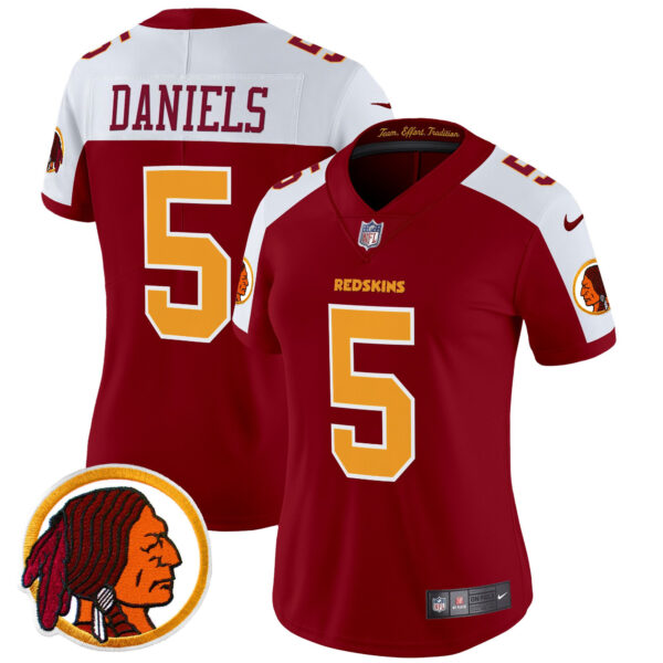 Women's Washington Redskins Throwback Vapor Limited Jersey V2 - All Stitched - Image 31