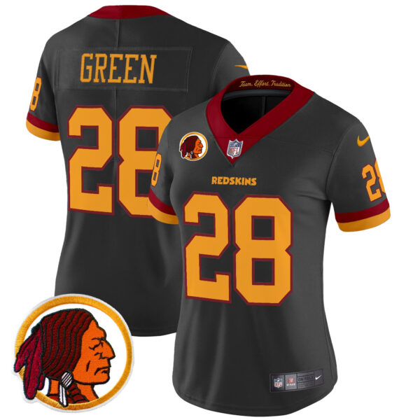 Women's Washington Redskins Throwback Vapor Limited Jersey V2 - All Stitched - Image 48