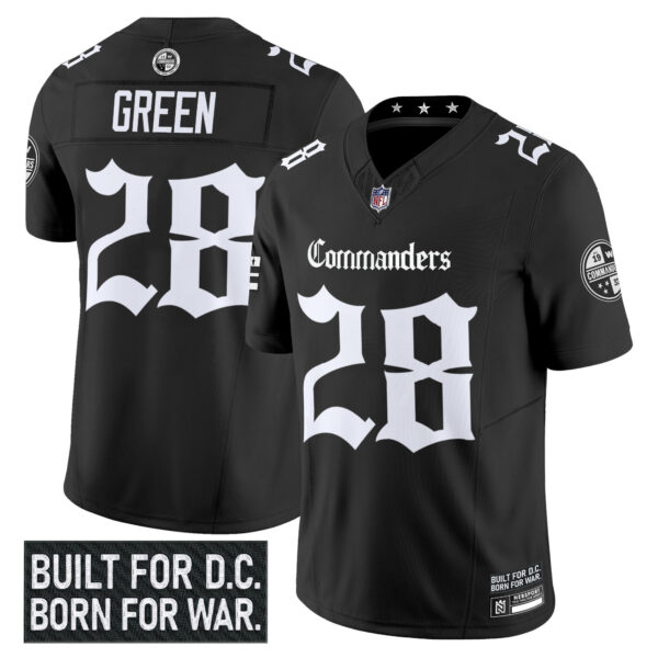 Men's Washington Commanders 'Gothic Capitol Shadows Edition' Vapor Limited Jersey - All Stitched - Image 8