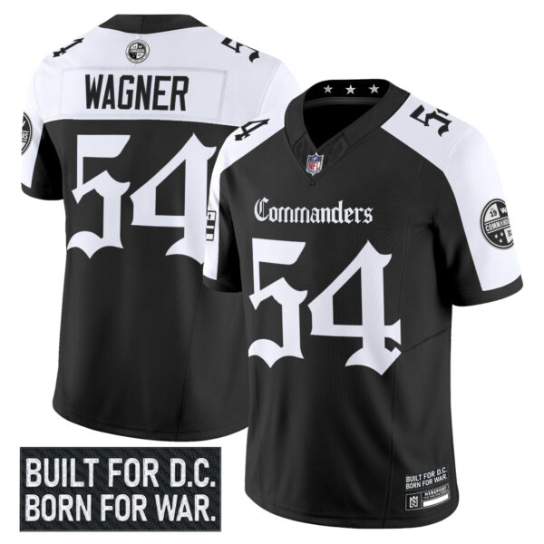 Men's Washington Commanders 'Gothic Capitol Shadows Edition' Vapor Limited Jersey - All Stitched - Image 23