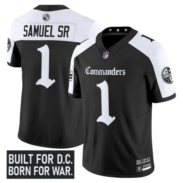 Men's Washington Commanders 'Gothic Capitol Shadows Edition' Vapor Limited Jersey - All Stitched - Image 27