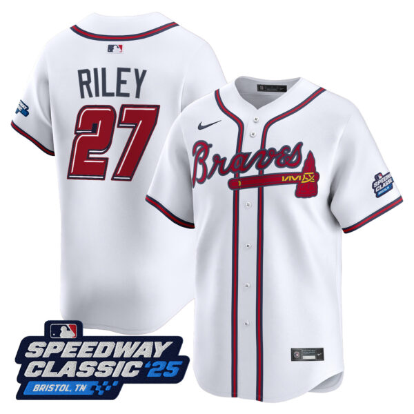 Men's Atlanta Braves 'Speedway Classic' Vapor Premier Limited Jersey - All Stitched - Image 15