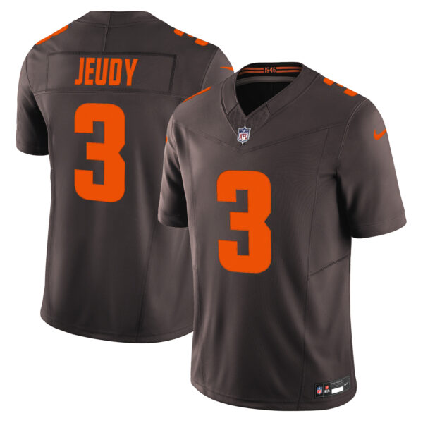 Men's Cleveland Browns 'Alpha Dawg Edition' Vapor Limited Jersey - All Stitched - Image 9