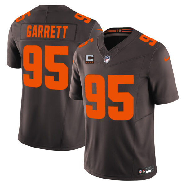 Men's Cleveland Browns 'Alpha Dawg Edition' Vapor Limited Jersey - All Stitched - Image 4