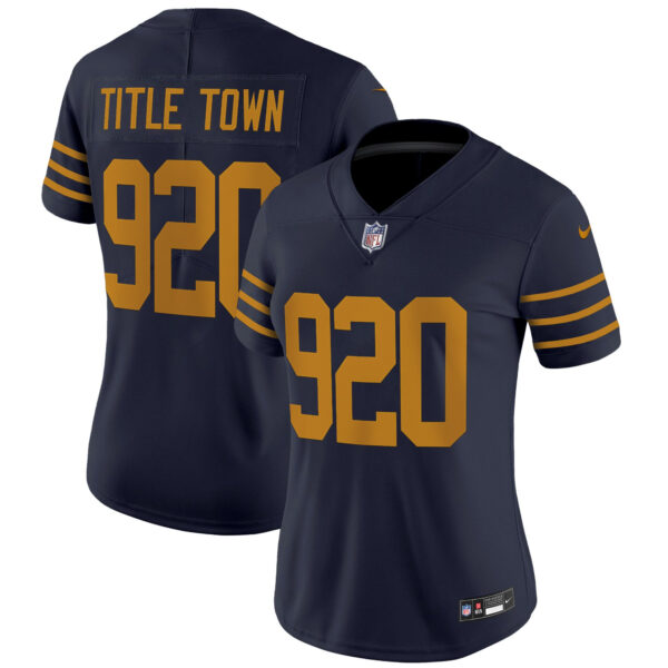 Women's Green Bay Packers The 1923 Classic Vapor Limited Jersey - All Stitched - Image 2