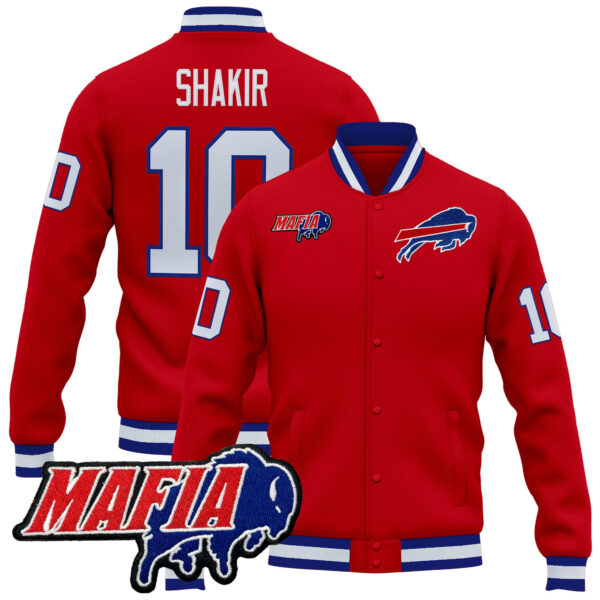 Men's Buffalo Bills 2025 Bills Mafia Patch Premium Jacket - All Stitched - Image 16