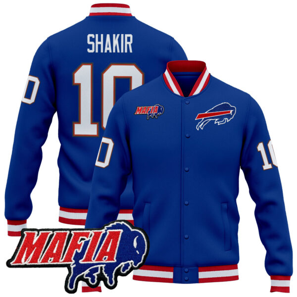 Men's Buffalo Bills 2025 Bills Mafia Patch Premium Jacket - All Stitched - Image 8