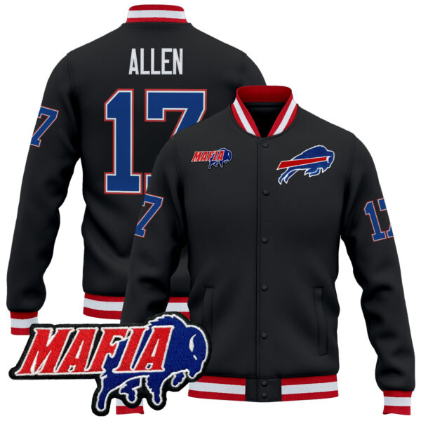 Men's Buffalo Bills 2025 Bills Mafia Patch Premium Jacket - All Stitched - Image 25