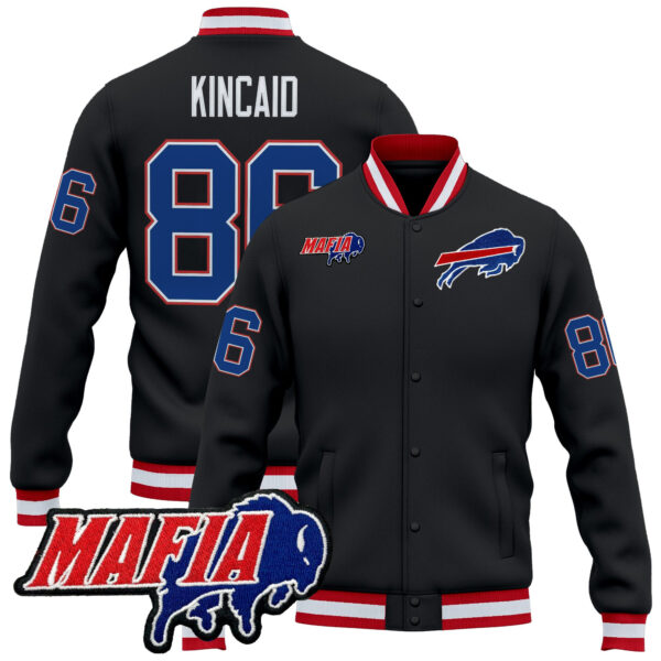 Men's Buffalo Bills 2025 Bills Mafia Patch Premium Jacket - All Stitched - Image 30