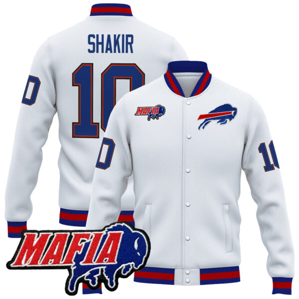 Men's Buffalo Bills 2025 Bills Mafia Patch Premium Jacket - All Stitched - Image 24