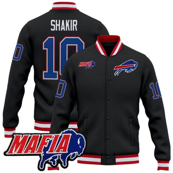 Men's Buffalo Bills 2025 Bills Mafia Patch Premium Jacket - All Stitched - Image 32