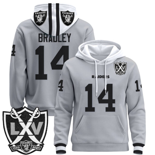 Men's Las Vegas Raiders 2025 Premium Pullover Hoodie - All Stitched - Image 15