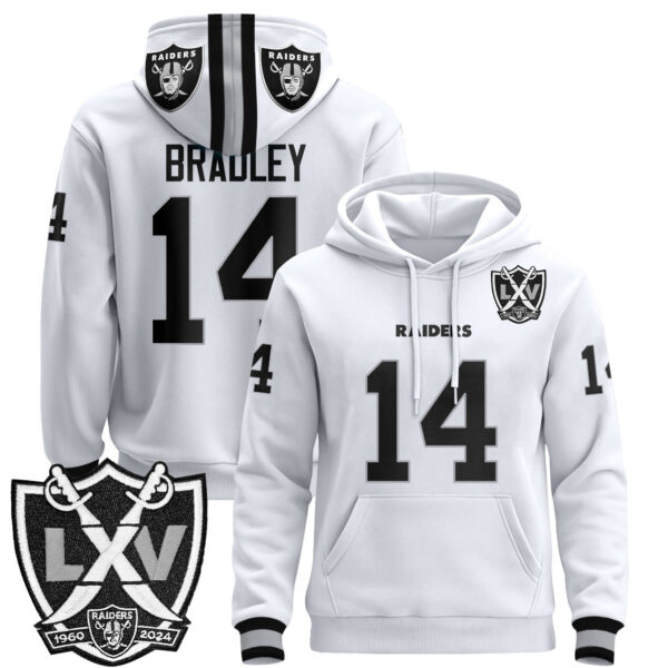 Men's Las Vegas Raiders 2025 Premium Pullover Hoodie - All Stitched - Image 25
