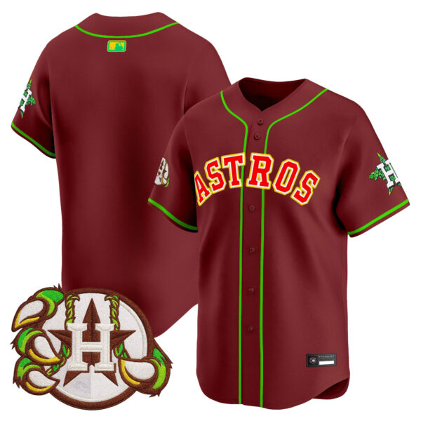 Men's Houston Astros x Hopadillo Karbach Brewing Co. Vapor Premier Limited Jersey - All Stitched - Image 10