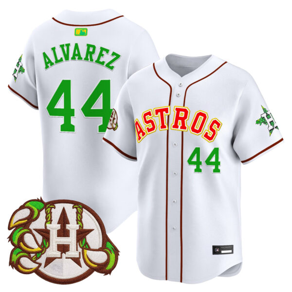 Men's Houston Astros x Hopadillo Karbach Brewing Co. Vapor Premier Limited Jersey - All Stitched - Image 23