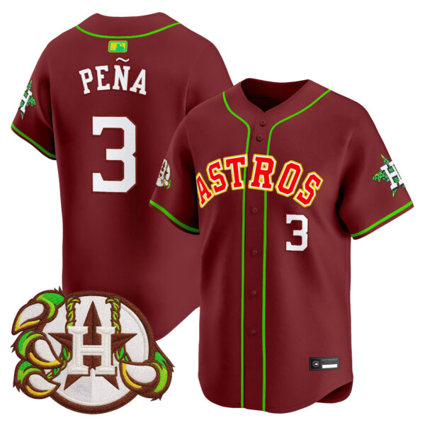 Men's Houston Astros x Hopadillo Karbach Brewing Co. Vapor Premier Limited Jersey - All Stitched