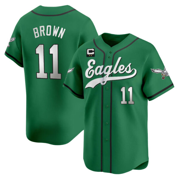 Men's Philadelphia Eagles 2025 Vapor Baseball Jersey - All Stitched - Image 9