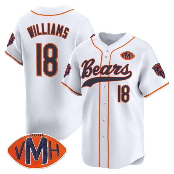 Men's Chicago Bears 2025 Vapor Baseball Jersey - All Stitched - Image 10