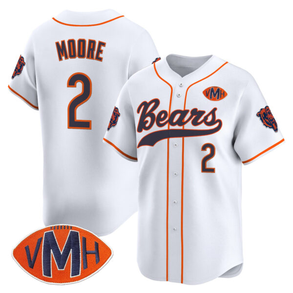 Men's Chicago Bears 2025 Vapor Baseball Jersey - All Stitched - Image 15