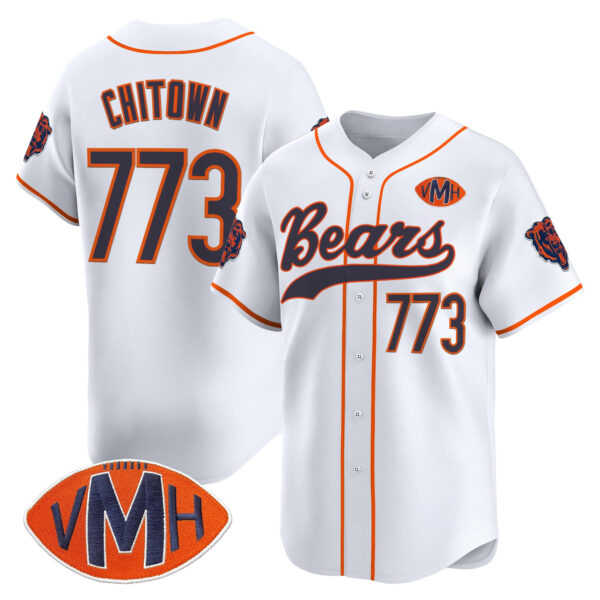 Men's Chicago Bears 2025 Vapor Baseball Jersey - All Stitched - Image 11