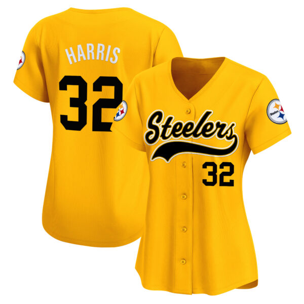 Women's Pittsburgh Steelers 2025 Vapor Baseball Jersey - All Stitched - Image 8